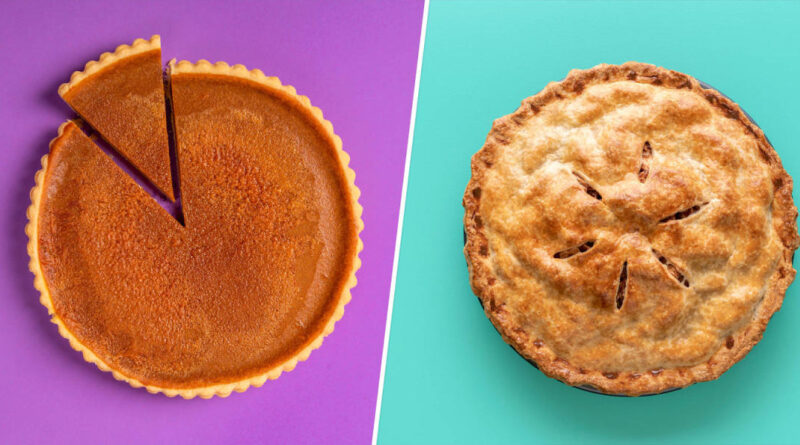 Is pumpkin pie or apple pie healthy? There is one big difference in nutrition, nutritionists say