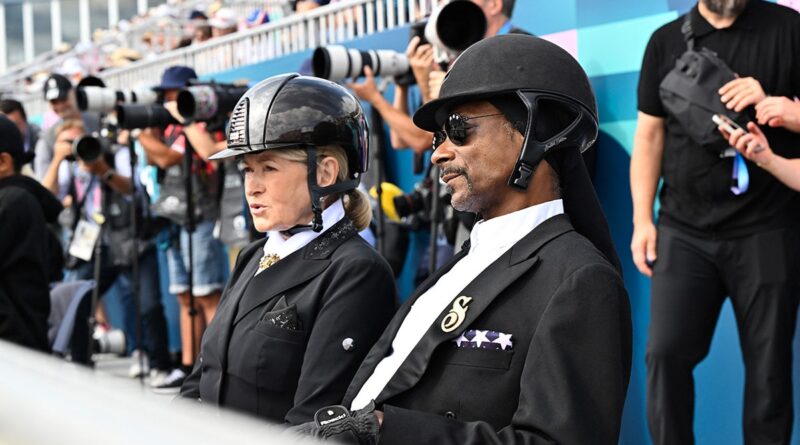 martha stewart and snoop dog at the olympics